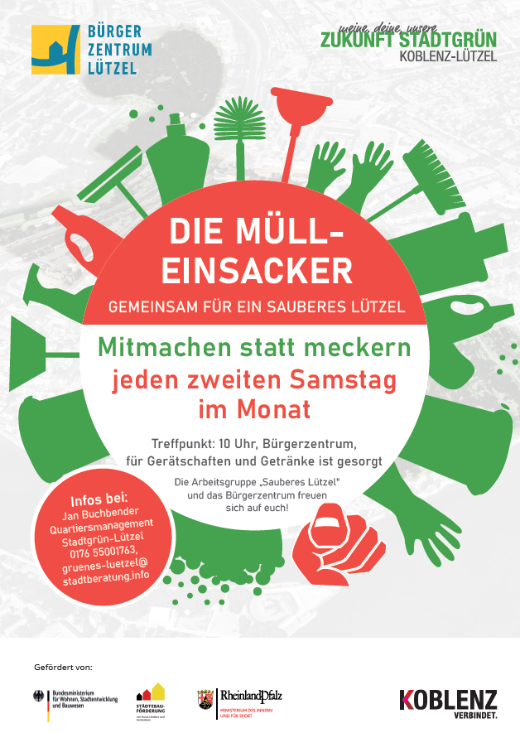 Ein Plakat der AG Mülleinsacker